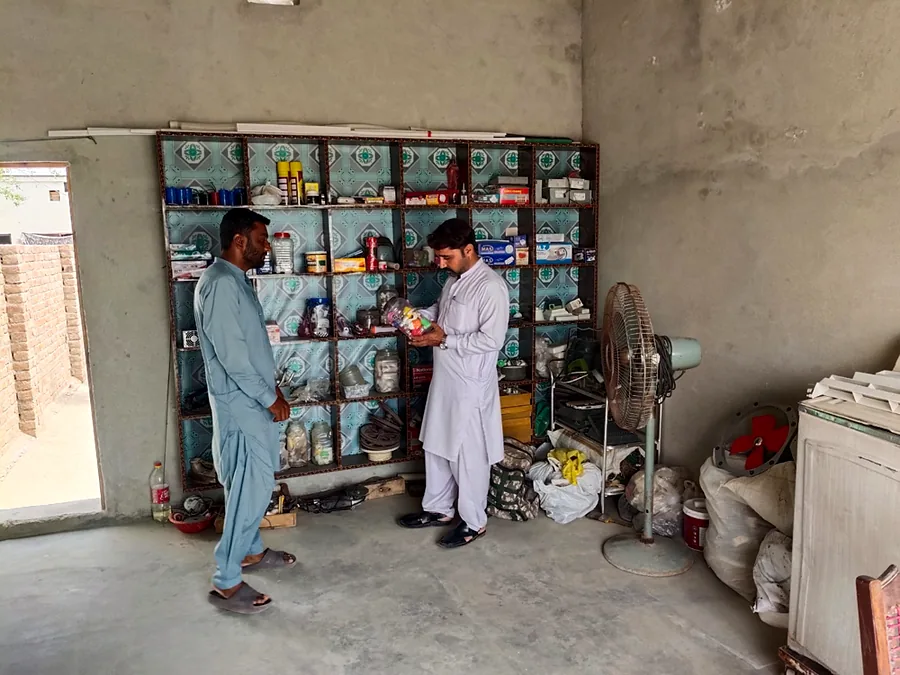 Small-enterprise monitoring visit